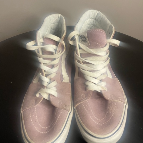 High top lavender vans women size 10 - Picture 3 of 5